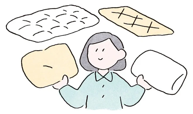 寝具を見直す