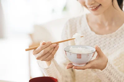 食物繊維が多く含まれるお米は、ダイエット中こそしっかり摂りましょう