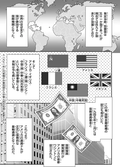『角川まんが学習シリーズ 世界の歴史 17 第二次世界大戦後の国際関係 一九四五~一九五五年』より