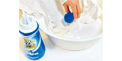  汚れが気になる部分に液体タイプを直接かけるだけ