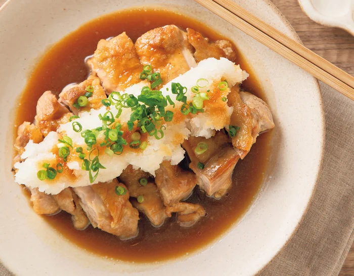 少ない油で揚げてさっぱりいただく「甘酢おろしチキン」／沼落ちレシピ
