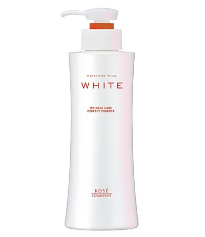 オールインワン。モイスチュアマイルド ホワイト リンクルケア パーフェクトエッセンス［医薬部外品］230ml ￥1,400（編集部調べ）／コーセーコスメポート