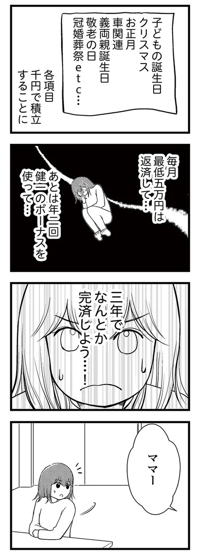 ボーナスを使って…