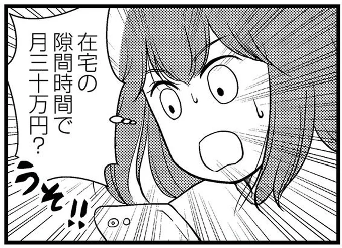 在宅の隙間時間で月30万円!?