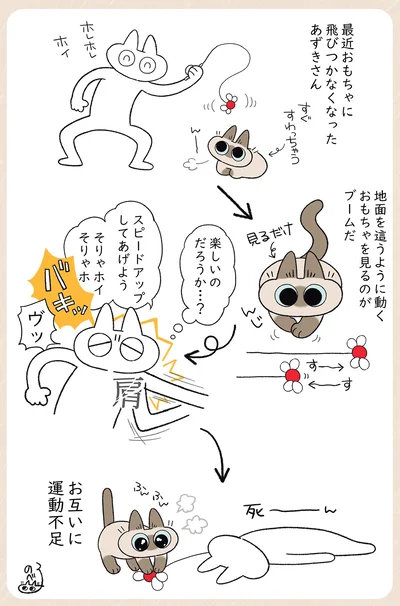 お互いに運動不足