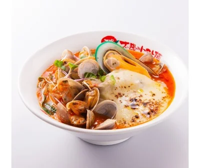 「炙りチーズの超ボンゴレ麺」