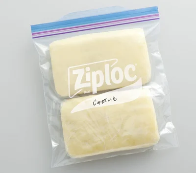 じゃがいもはマッシュして冷凍保存