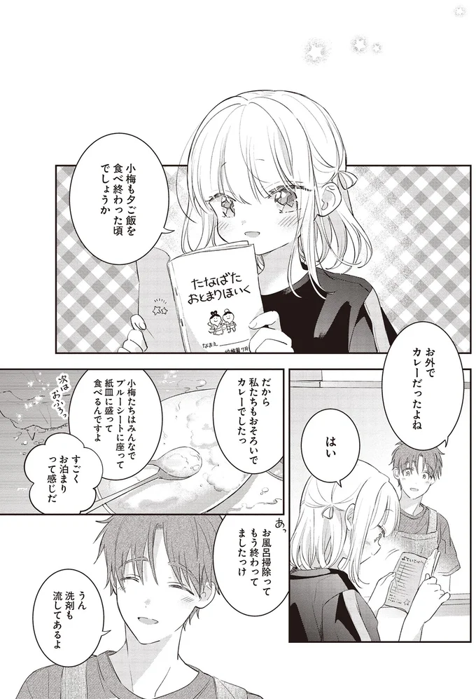 お外でカレーだったよね