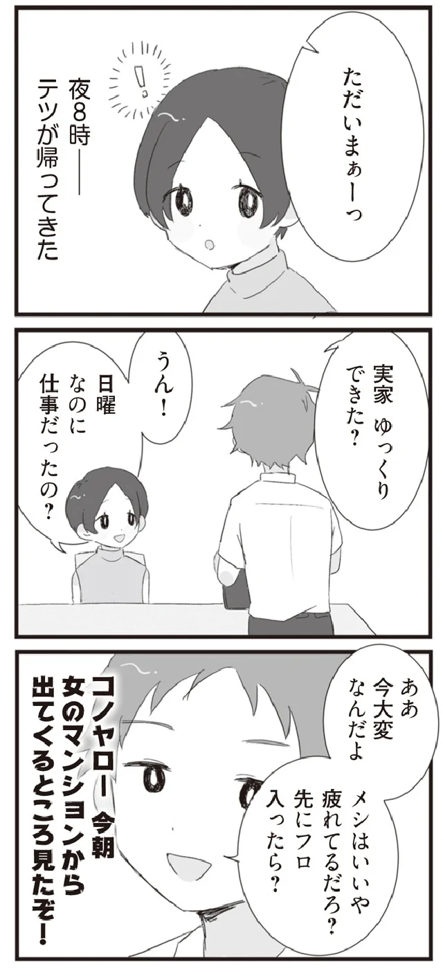 『旦那の浮気相手とLINE友達になってみた』より