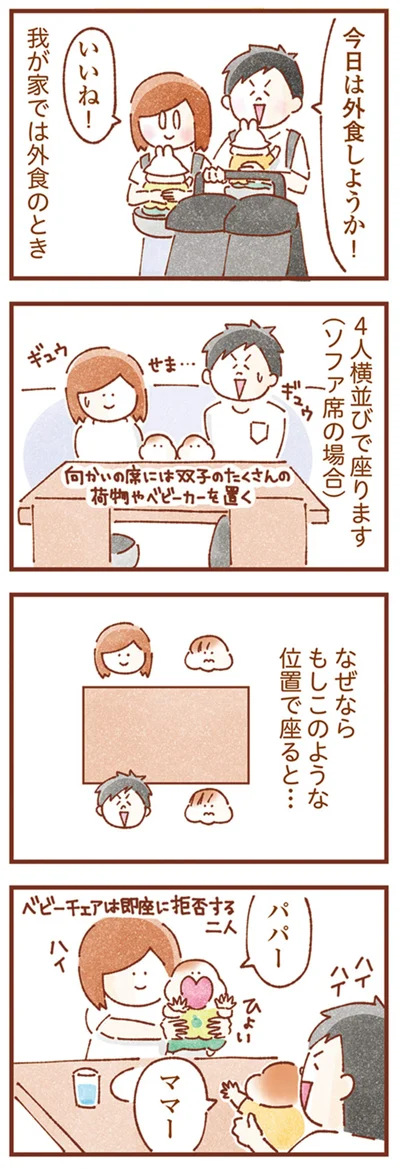 外食しようかー
