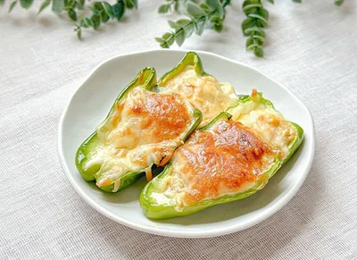 お弁当にも◎「ピーマンのうまうまボート」