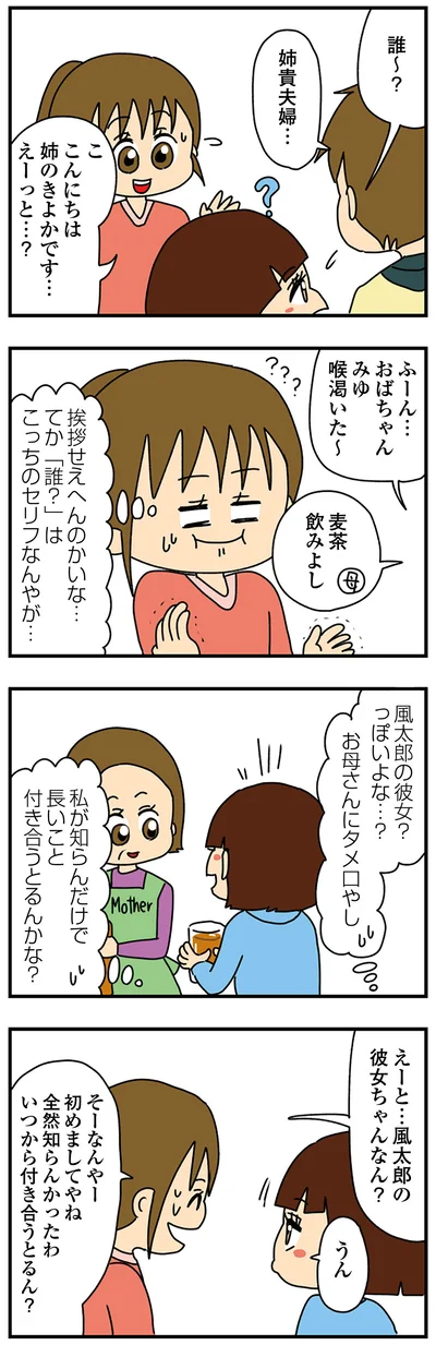 長いこと付き合ってるのかな？