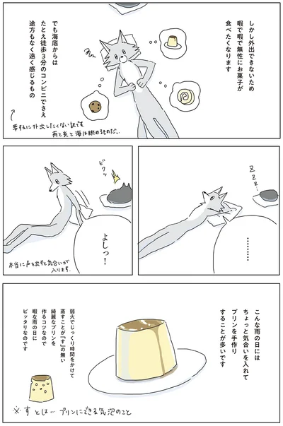 暇で暇で無性にお菓子が食べたくなります