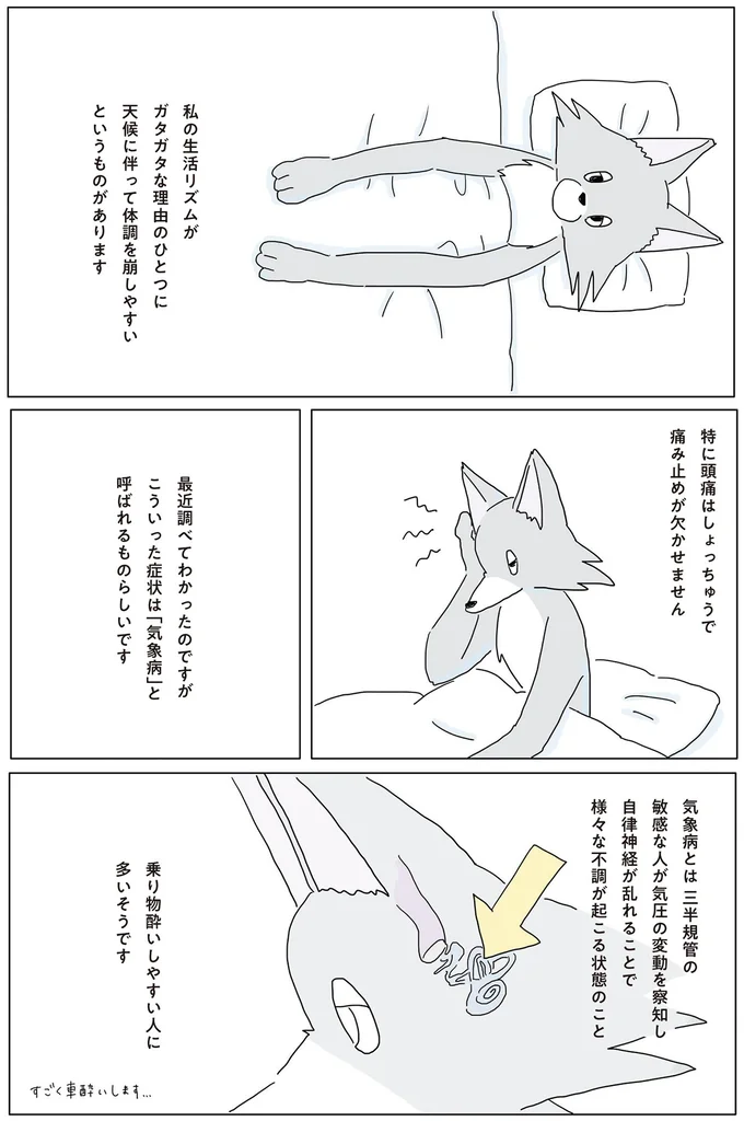 痛み止めが欠かせません