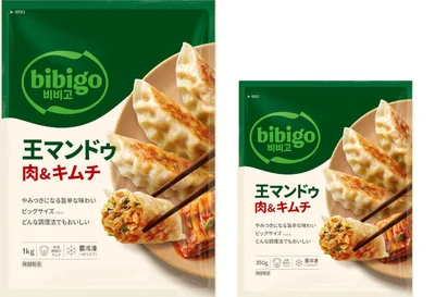 「bibigo 王マンドゥ肉＆キムチ」