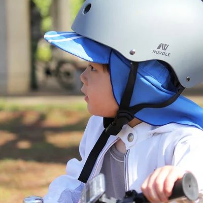 自転車用ヘルメットの下に着用OK