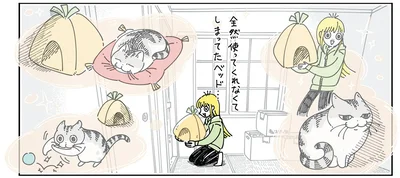 しまっていたベッド