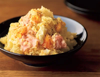 あっちゅーまに完成！「おいらのポテトサラダ」