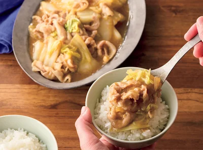 とろ～り白菜がたまらんウマさ「レンチン二宝菜」