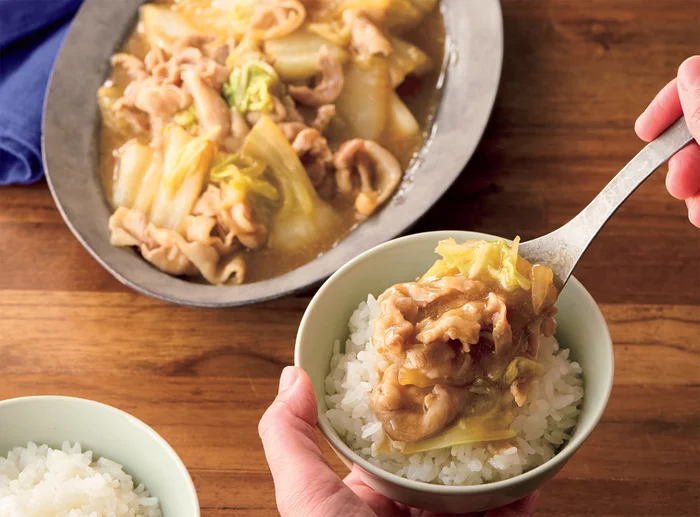 とろ～り白菜のうま味がたまらん！ 火を使わない「レンチン二宝菜」