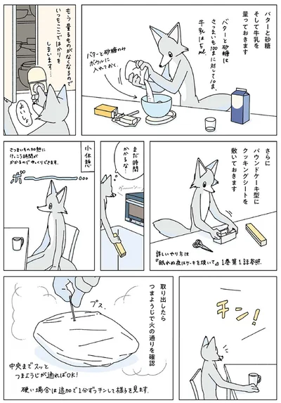 『眠れぬ夜はケーキを焼いて3』より