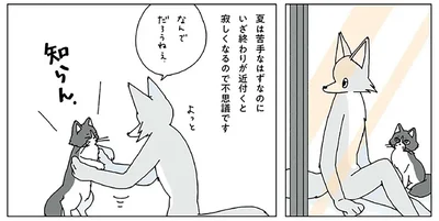 夏は苦手なはずなのに