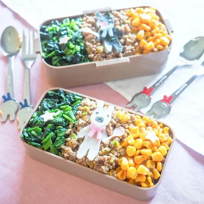 リサとガスパールのお弁当を作っても！