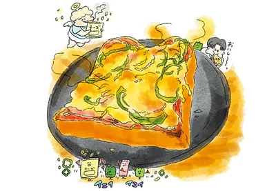 食べたい欲が限界突破！悪魔な天使が深夜におくる「木曜日のやりすぎピザトースト」／疲れた人に夜食を届ける出前店（4）