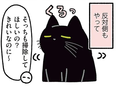 反対側もやって