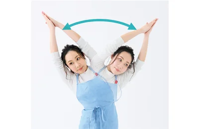 【POINT3】ゆっくり動かすとストレッチ、早く動かすと筋トレに