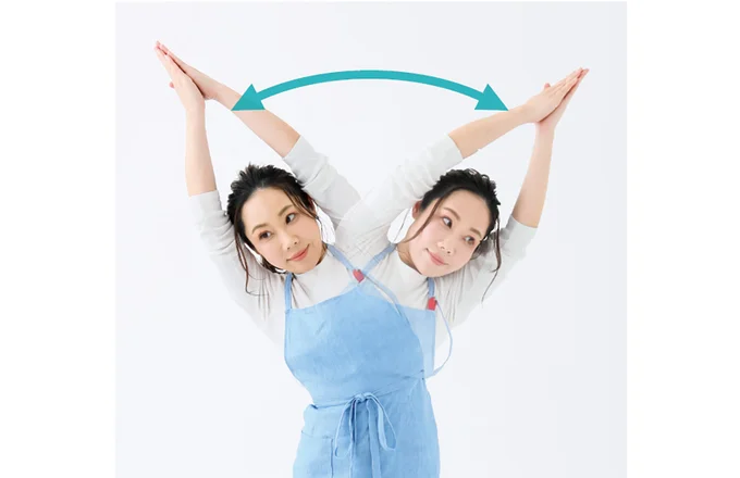 【POINT3】ゆっくり動かすとストレッチ、早く動かすと筋トレに