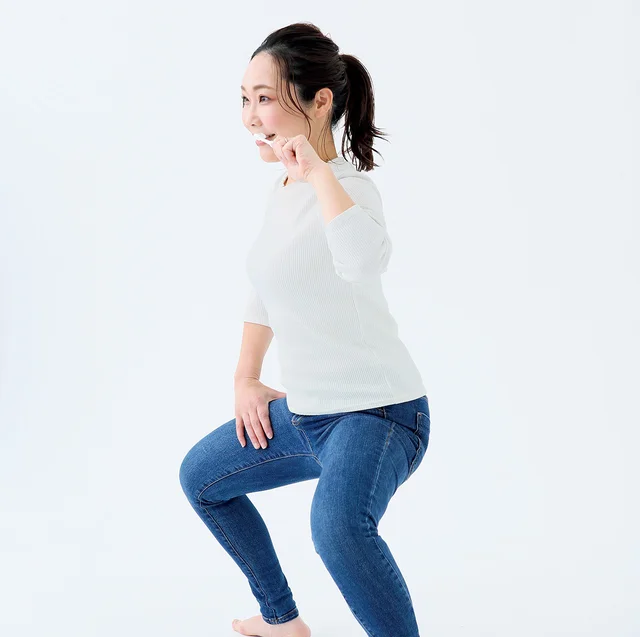 もうダメと思ってからプラス5秒！にーよん式「はみがきしながら」スクワット