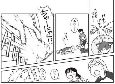 よだれ対策をしてみるも