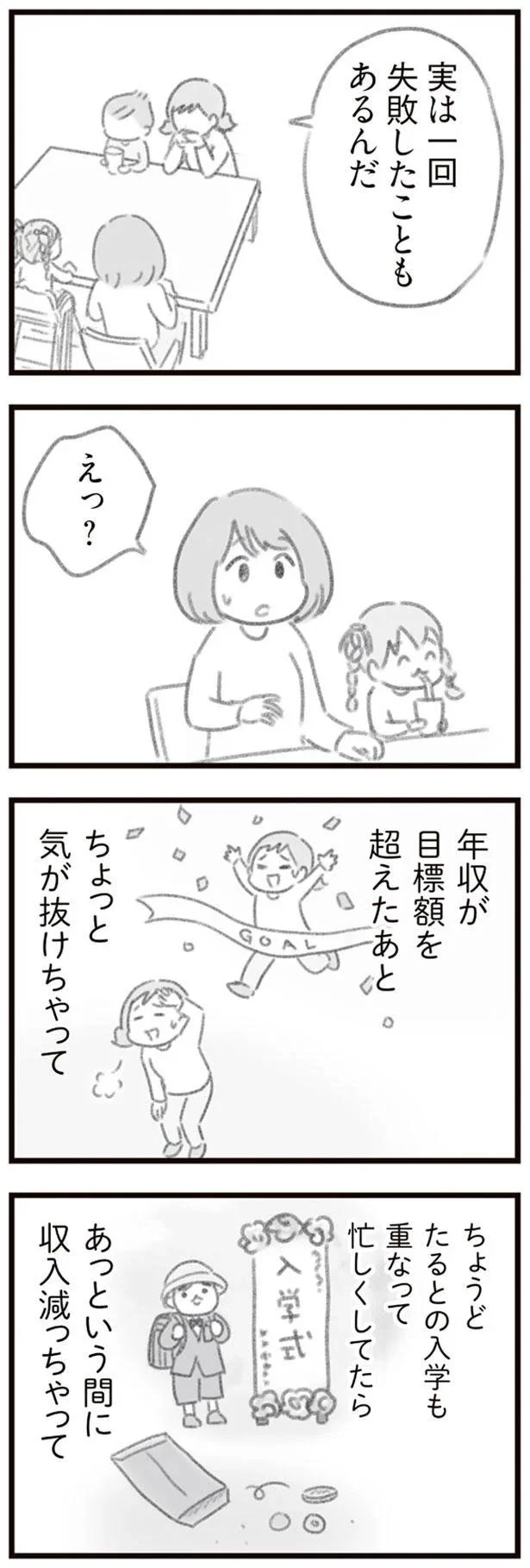 年収が目標額を超えたあと