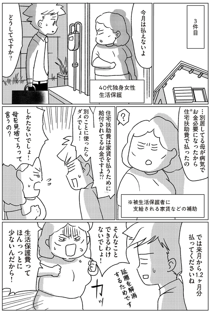 今月は払えないよ