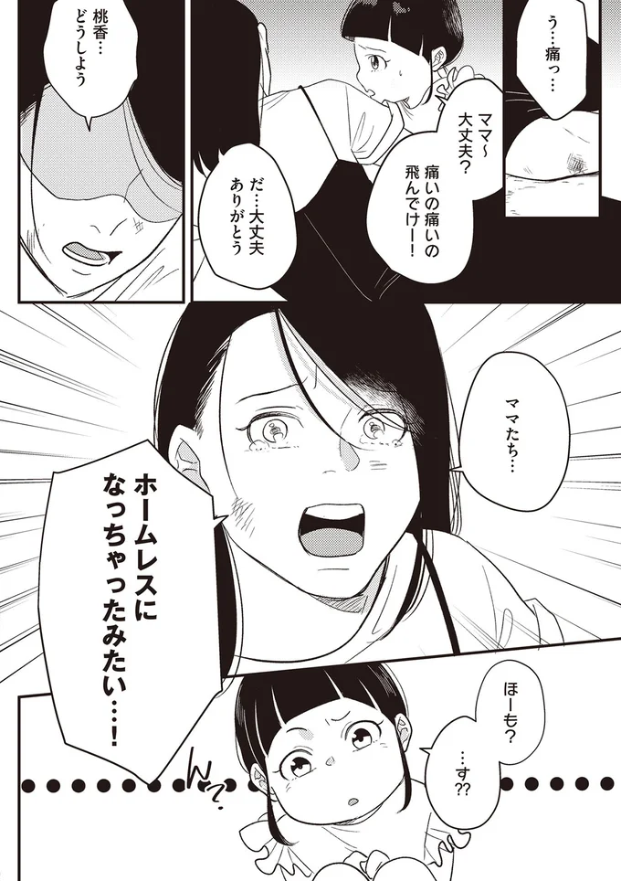ホームレスになっちゃったみたい…！