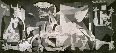 『ゲルニカ』1937年／ソフィア王妃芸術センター（スペイン、マドリード）（C）2024 - Succession Pablo Picasso - BCF (JAPAN) 