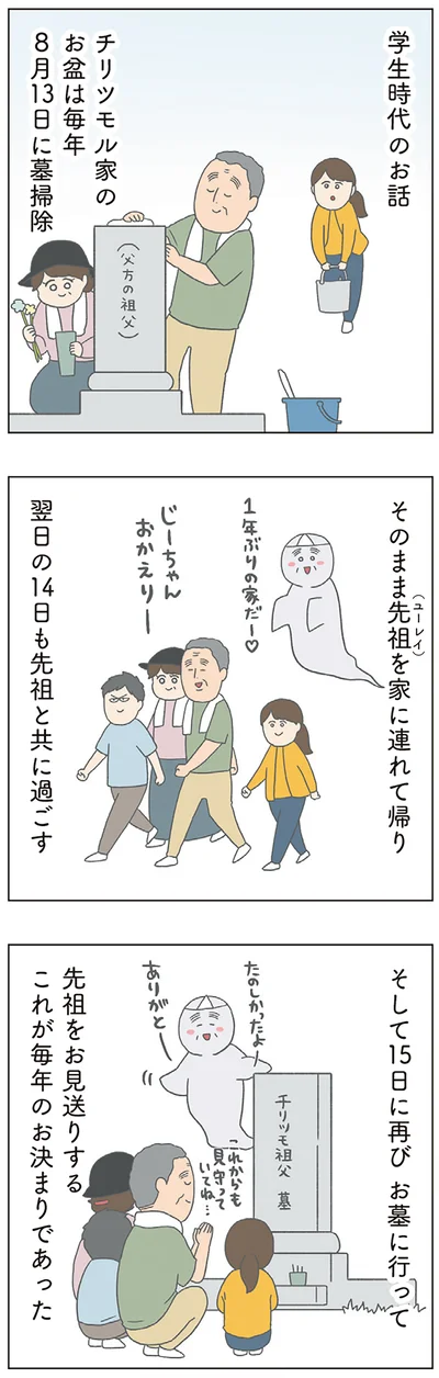 「チリもつもれば福となる 愉快なチリツモ一家」より