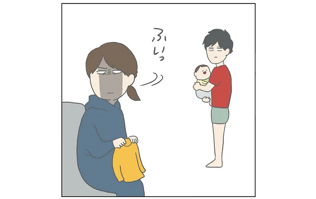 夫婦ゲンカでバッチバチ！ふと目が合った時の夫の煽りにムカッ！