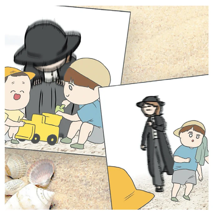 義母と子どもの写真