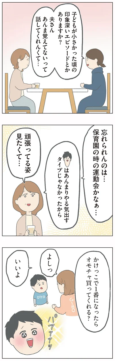 頑張ってる姿見たくて…