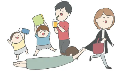 義母に帰ってほしくない