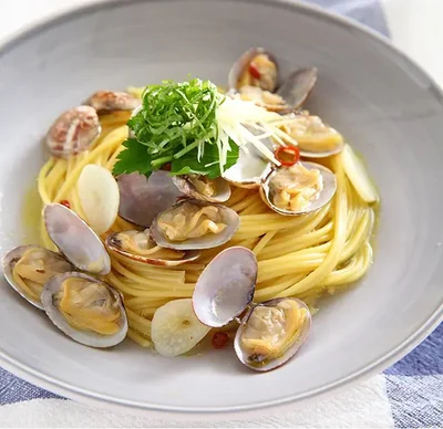 「あさりの香味パスタ」