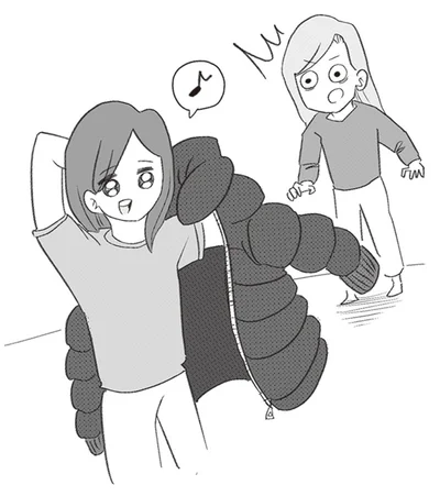 冬でも家の中ではTシャツ