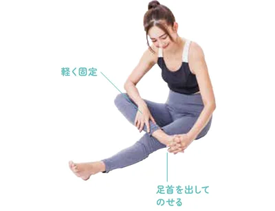 足首回し基本姿勢