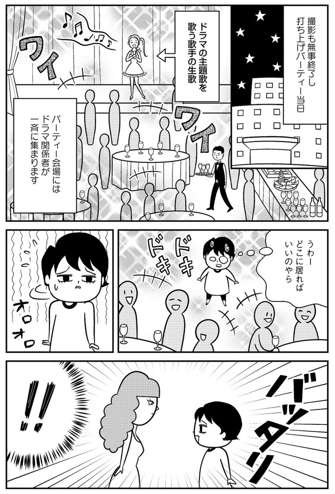 撮影も無事終了し打ち上げパーティー当日