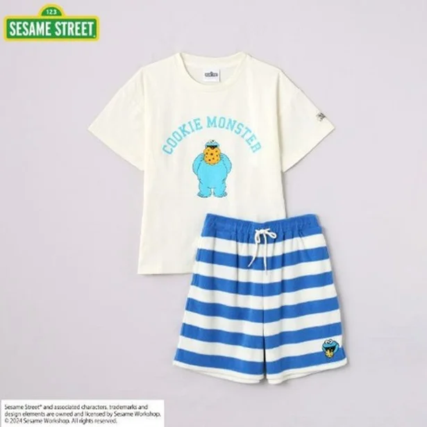 「Tシャツ+ハーフパンツセット」(1969円)