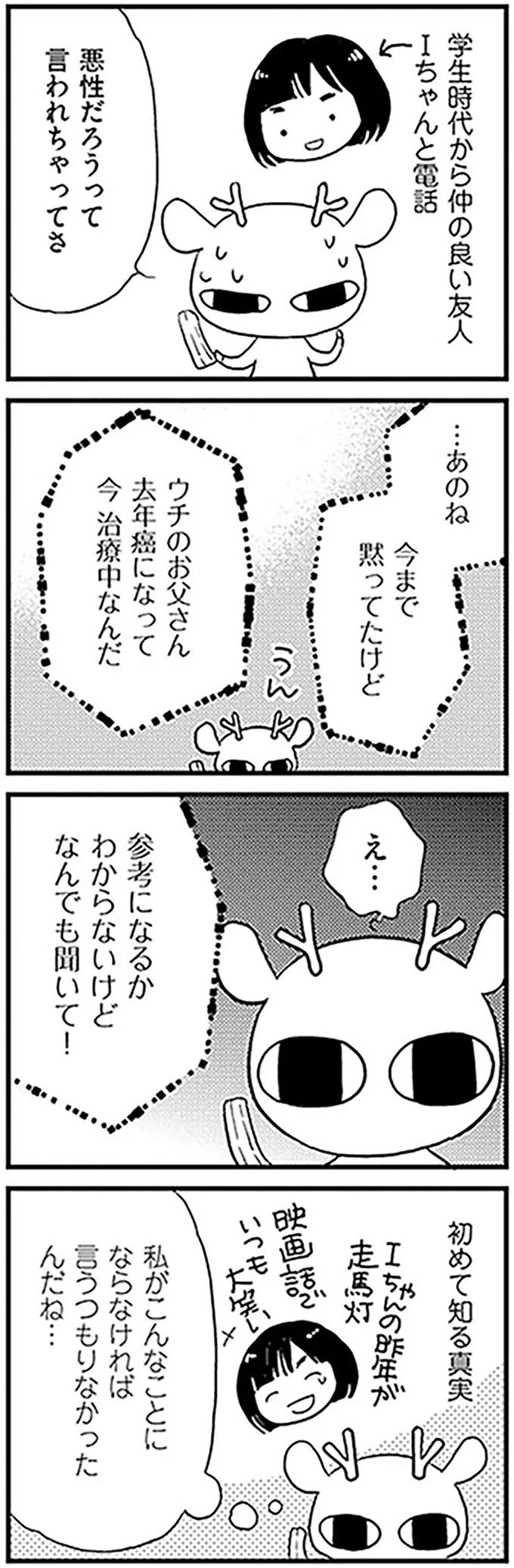 悪性だろうって言われちゃってさ