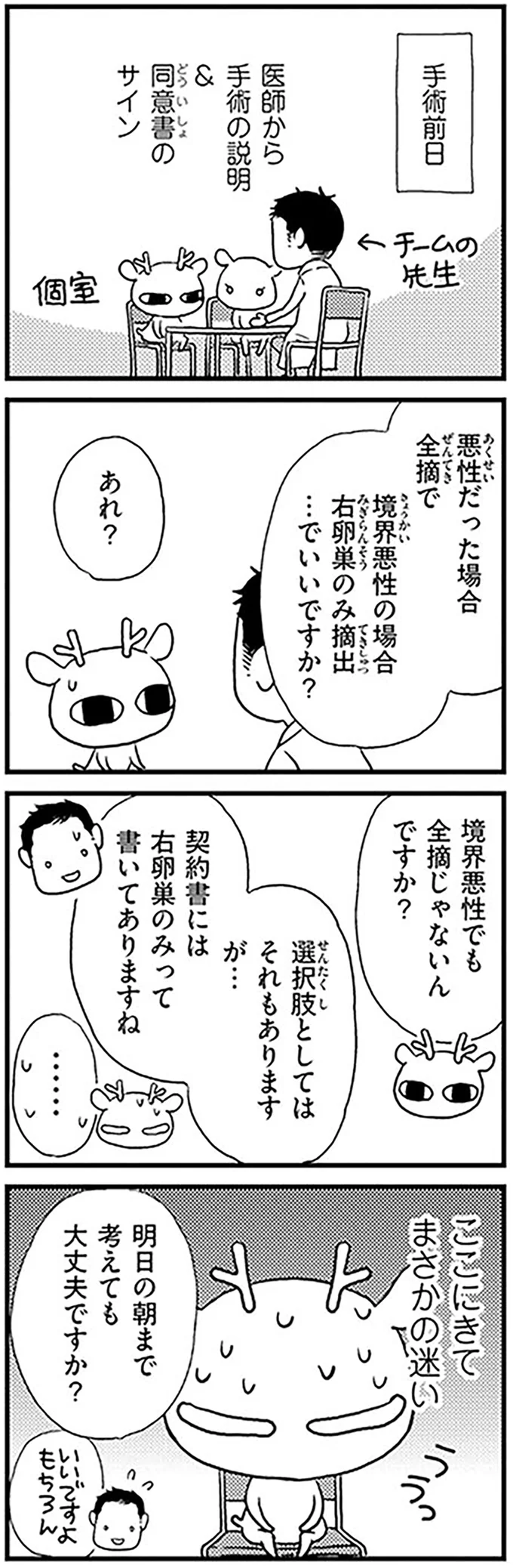 ここにきてまさかの迷い