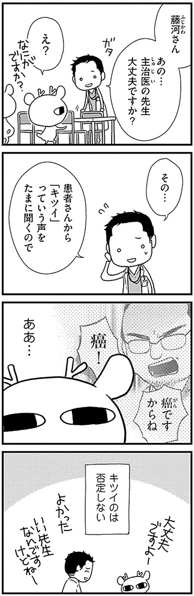 キツイのは否定しない
